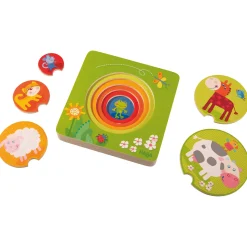 Houten Puzzel Boerderijdieren>Haba