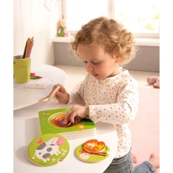 Houten Puzzel Boerderijdieren><noscript><img width=