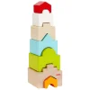 Houten Stapeltoren Huis op Huis>Haba