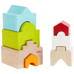 Houten Stapeltoren Huis op Huis><noscript><img width=