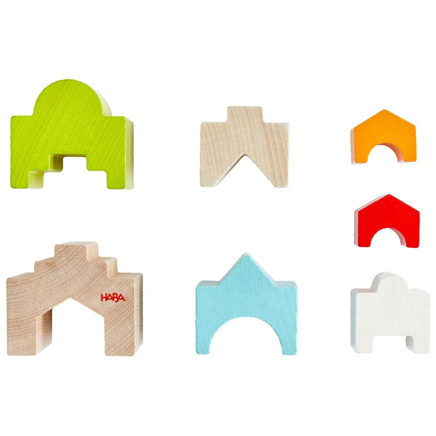 Houten Stapeltoren Huis op Huis>Haba