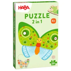 2in1 Puzzel Vlinder-Haba Discount