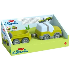 Kullerbu Houten Knikkerbaan Terreinwagen met Aanhanger>Haba