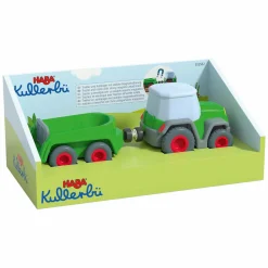 Haba Kullerbu Houten Knikkerbaan Trekker met Aanhanger Discount