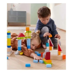 Mijn Eerste Bouwstenen Kleurrijk-Haba New