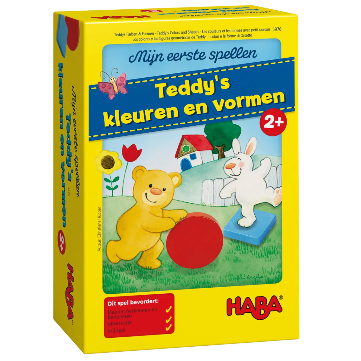Mijn Eerste Spellen - Teddy’s Kleuren en Vormen-Haba Hot