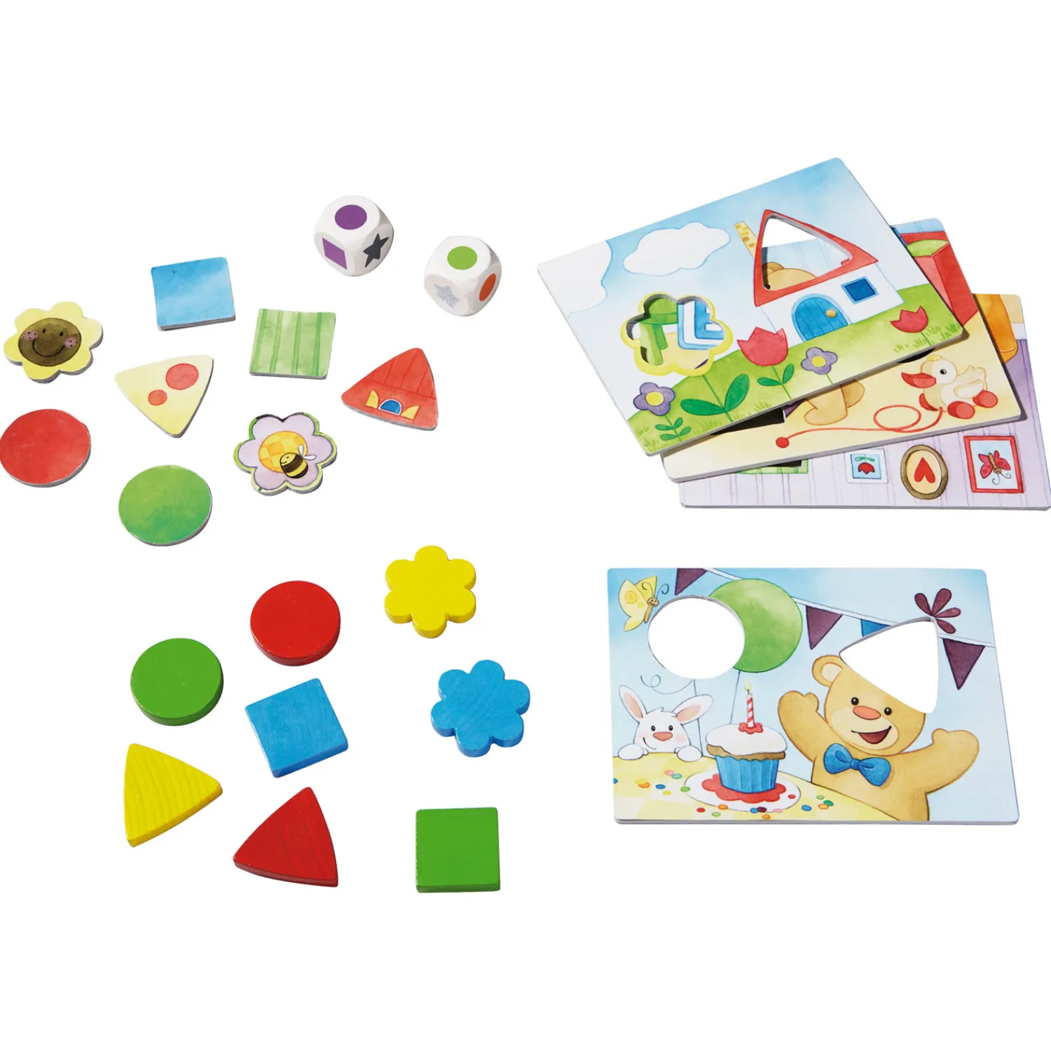 Mijn Eerste Spellen - Teddy’s Kleuren en Vormen-Haba Hot