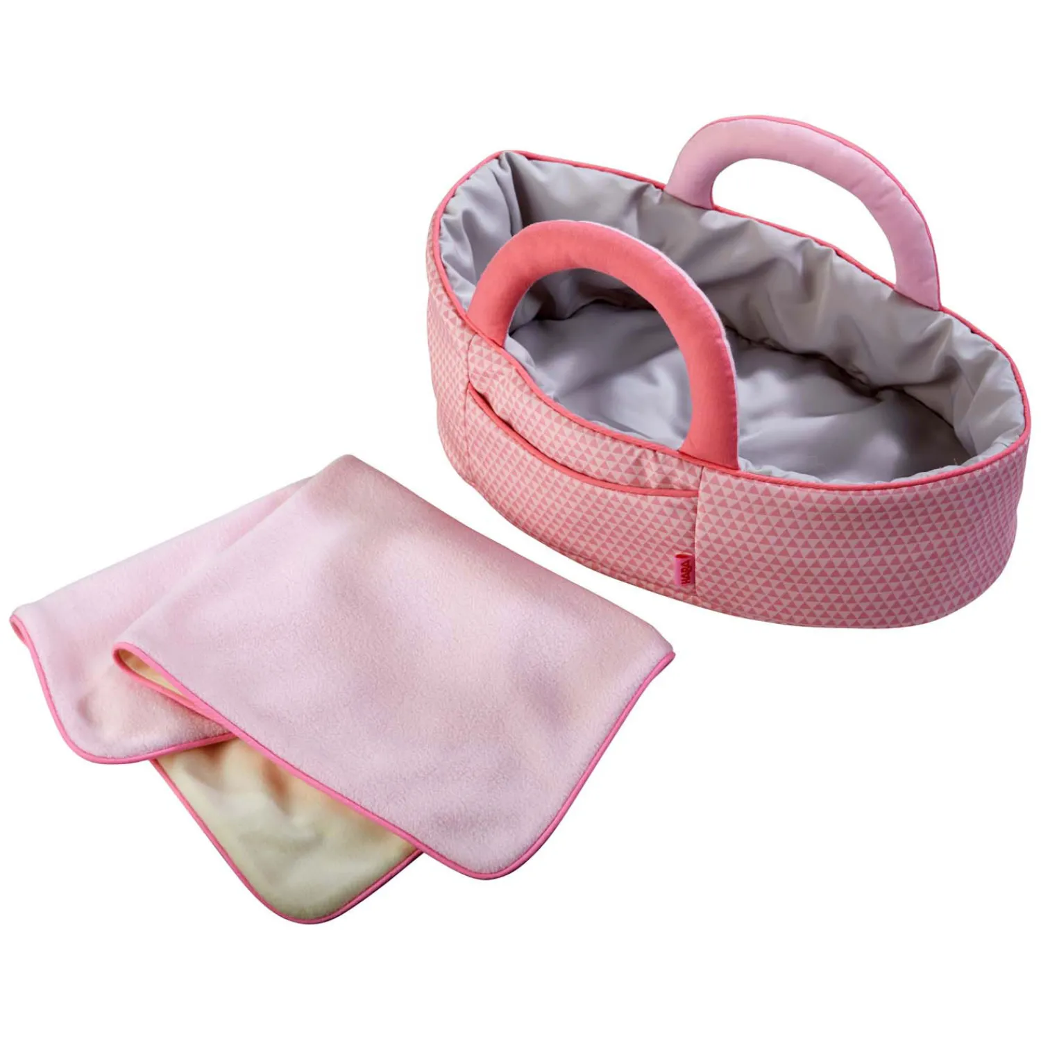 Poppendraagtas Rozerood>Haba Hot