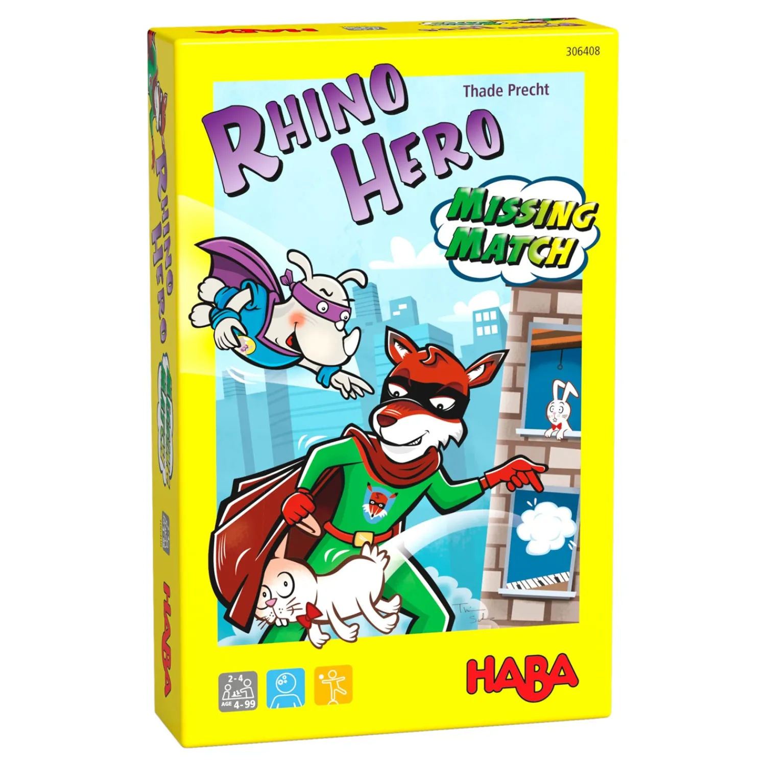 Spel - Rhino Hero - Missing twin-Haba Sale