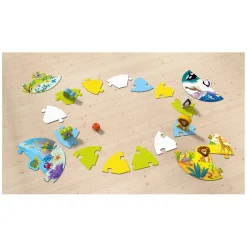 Spel Waar Wonen de Leeuw en Zijn Dierenvriendjes-Haba Outlet