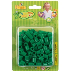 Maxi Strijkkralen Groen, 250st.-Hama New