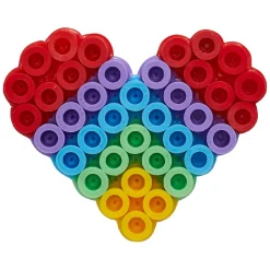 Hama Maxi Strijkkralenset Vierkant en Hart, 400st. Outlet