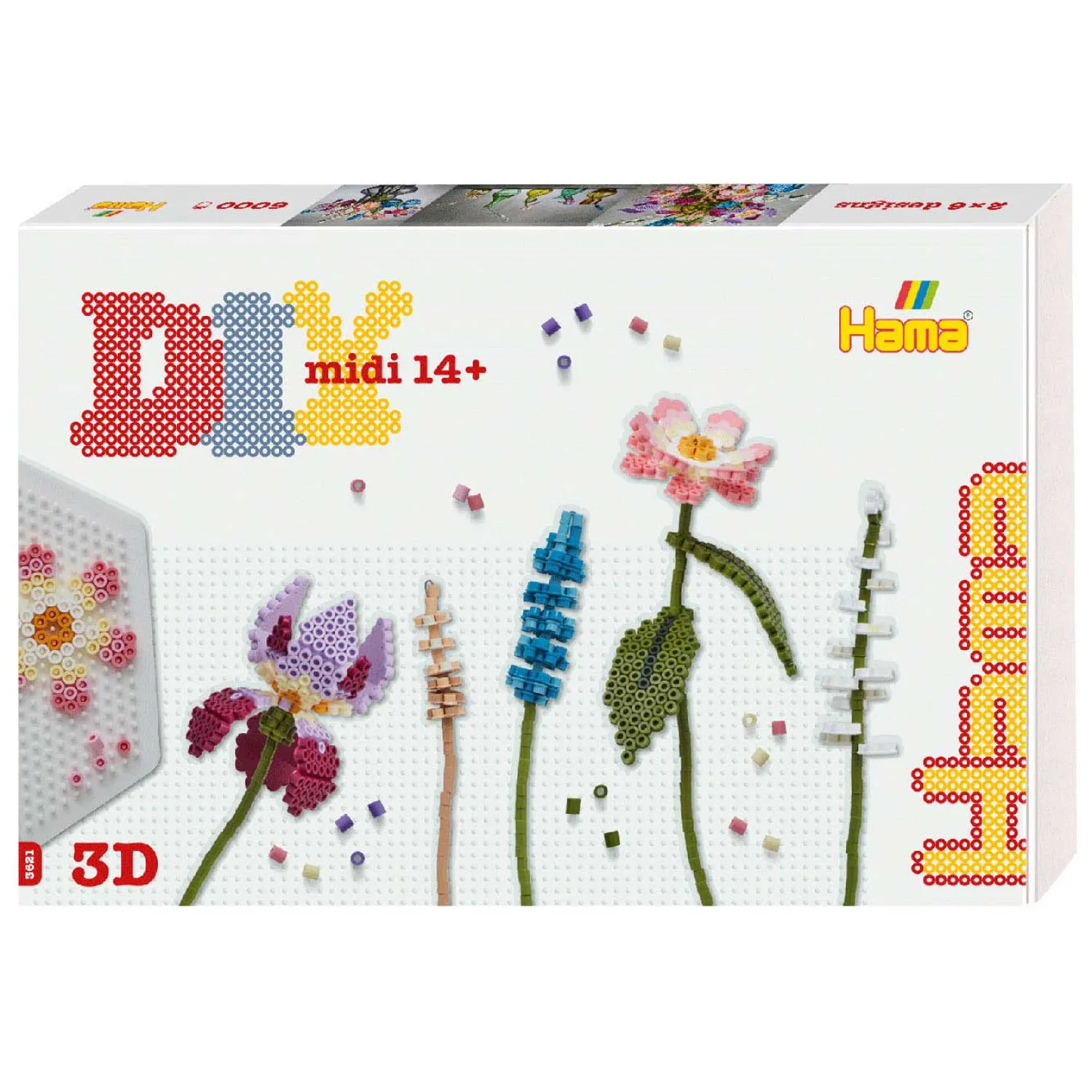 Hama Midi DIY Art Bloemenboeket (6.000st.) Outlet