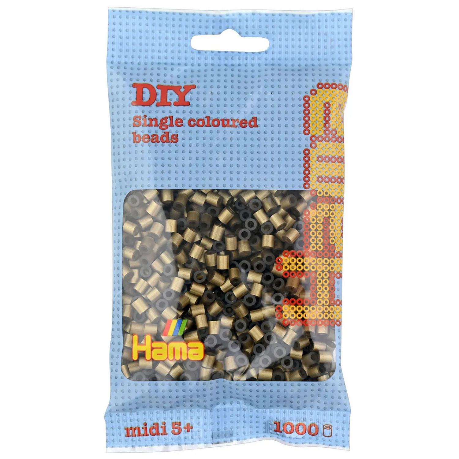 Hama Midi Strijkkralen - Brons (063), 1000st. New