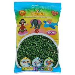 Hama Midi Strijkkralen - Bos Groen, 3000st. Outlet