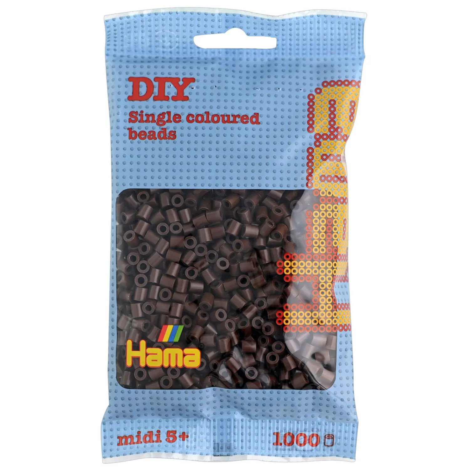 Midi Strijkkralen - Choco, (012) 1000st.>Hama New