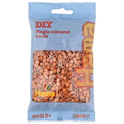 Hama Midi Strijkkralen - Lichtbruin (021), 1000st. Clearance