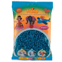 Hama Midi Strijkkralen - Petrol Blauw (201-83), 3000st. Online