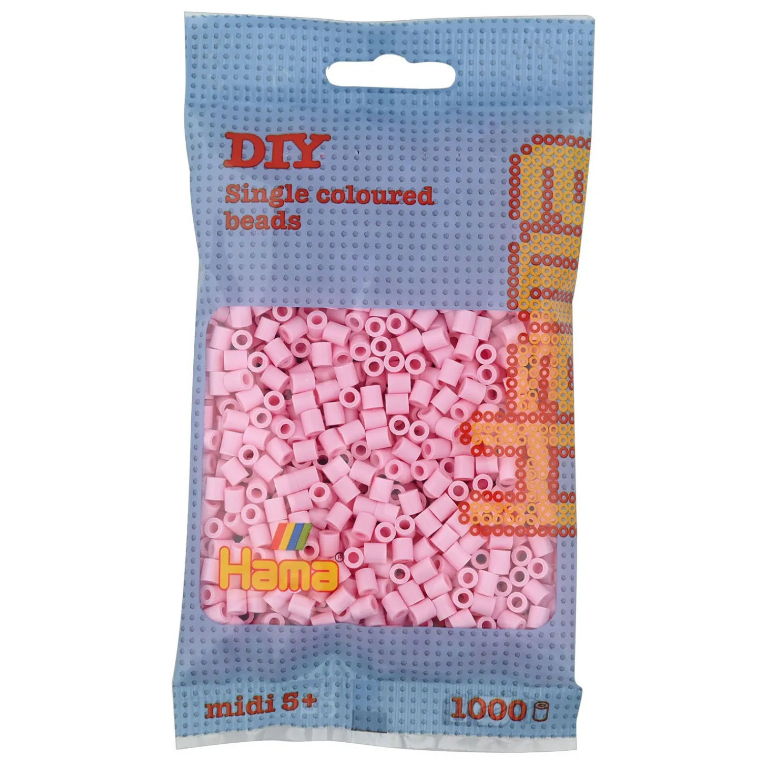 Midi Strijkkralen - Pastel Roze (95), 1000st.>Hama Outlet