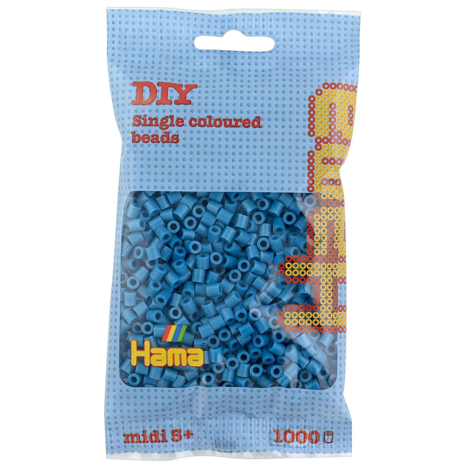 Midi Strijkkralen - Petrol Blauw (83), 1000st.>Hama Best