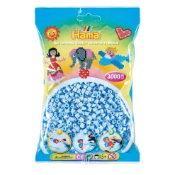 Hama Midi Strijkkralen - Pastel IJsblauw (97), 3000st. Discount