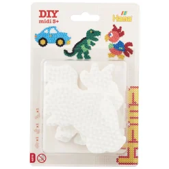 Midi Strijkkralenbordjes - Auto, Papegaai, Dino>Hama Best