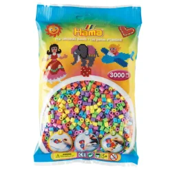 Midi Strijkkralenmix - Pastel (201-50), 3000st.-Hama Hot