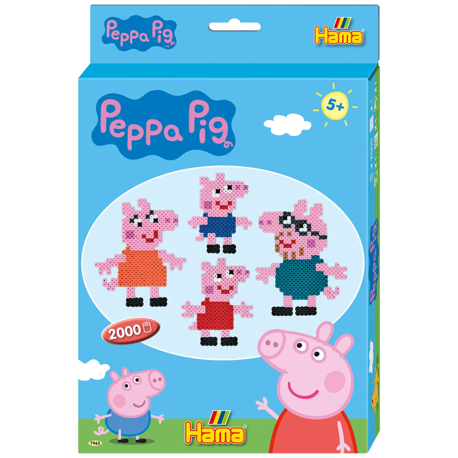 Midi Strijkkralenset - Peppa Pig, 2000st.>Hama Clearance