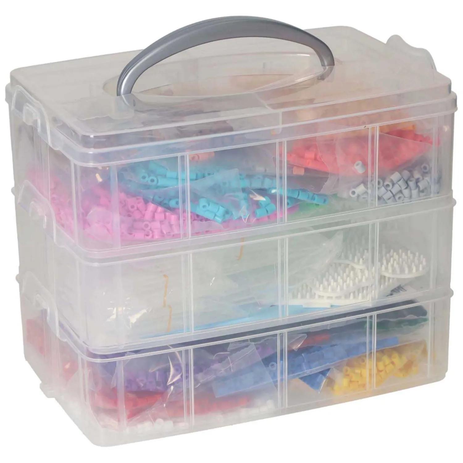 Hama Midi Strijkkralenset in Sorteerbak, 12.000st. Clearance