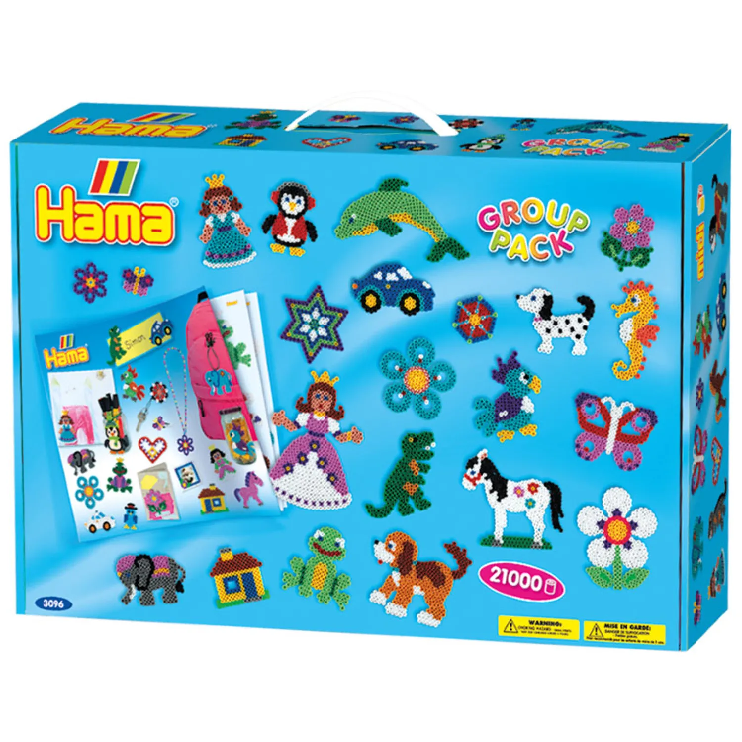 Midi Strijkkralenset in Koffer, 21.000st.-Hama