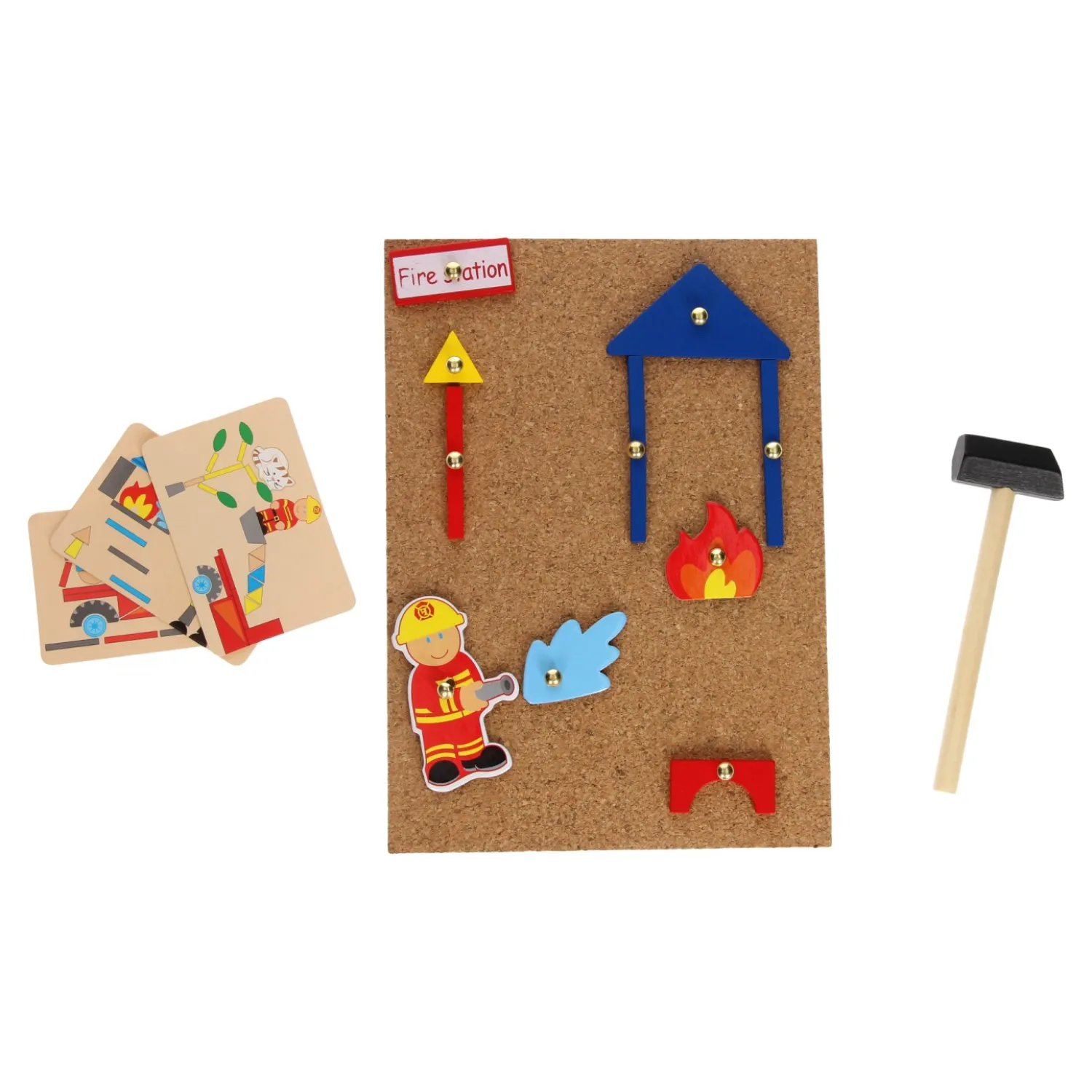 Hamertje Tik Brandweer in Opbergdoos>