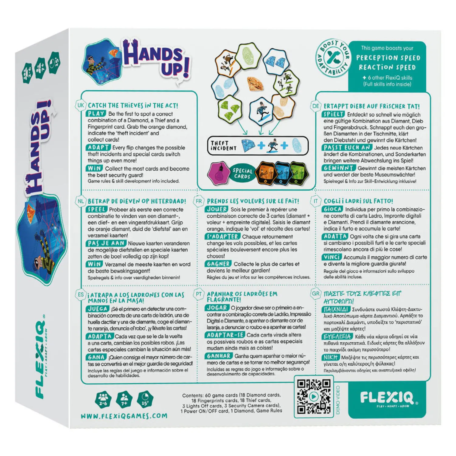 Hands Up! Kaartspel-Asmodee Online