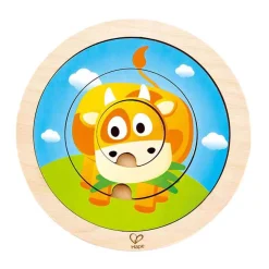 Draaiende Puzzel Boerderij>Hape Hot