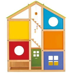 Houten 4 Seizoenen Poppenhuis Met Meubels-Hape Outlet