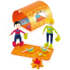 Hape Houten Avonturenbus Poppenhuis Hot