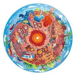 Ondergrondse Wereld Puzzel met Licht - 36st.-Hape Online