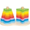 Stapeltoren Regenboog-Hape New