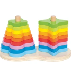 Stapeltoren Regenboog-Hape New