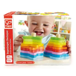Stapeltoren Regenboog-Hape New