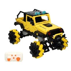 Happy Build Bestuurbare RC Bouwsteentjes Set Pickup Truck - 1490dlg. Hot