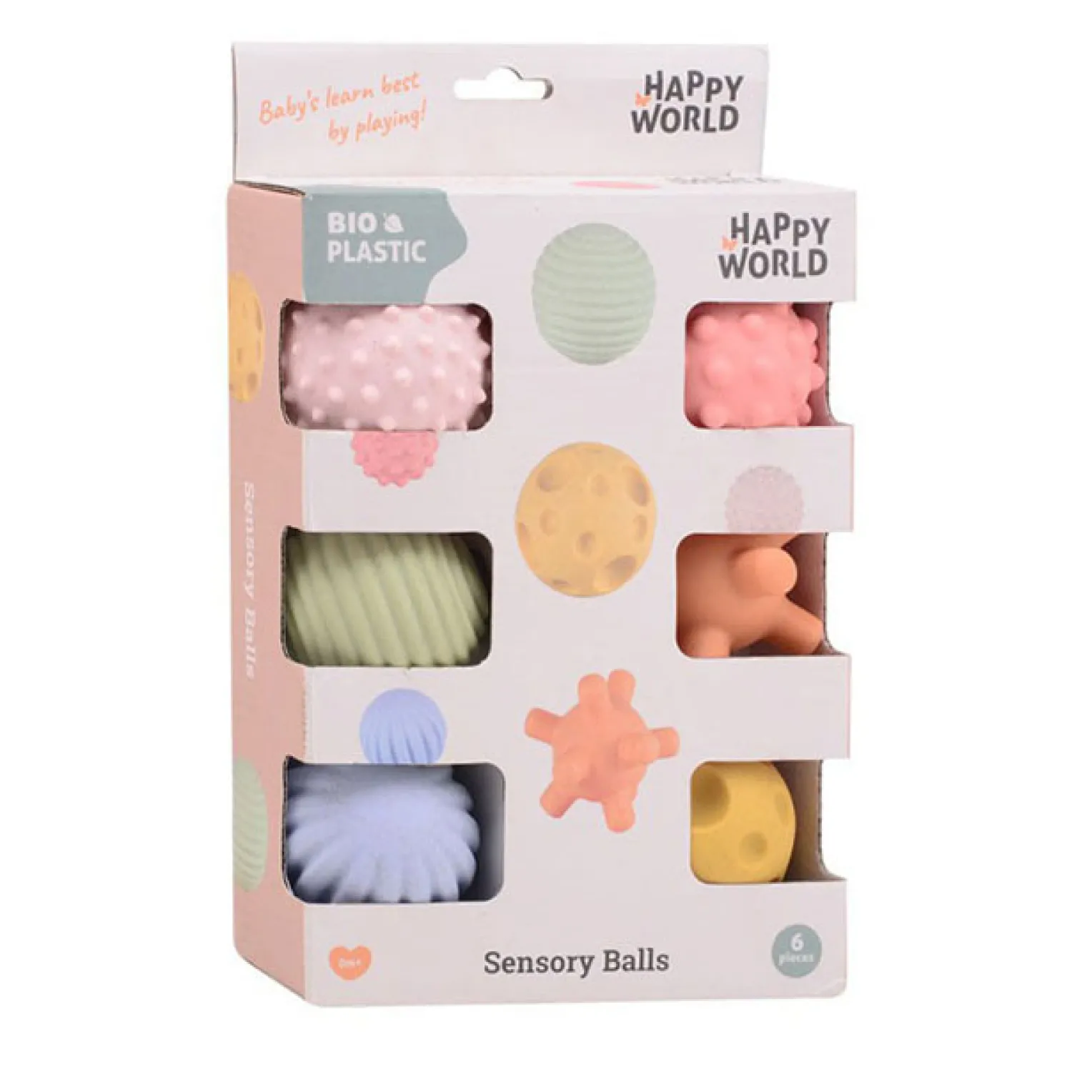 Happy World Bio Motoriek en Zintuigballen-Johntoy Hot