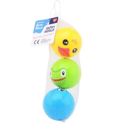 Johntoy Happy World Dieren Bad Speelballen, 3st. Online