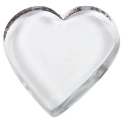 Creativ Company Hart Glas Transparant, 10x9cm Discount