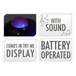 Helm Politie met Licht en Geluid- Sale