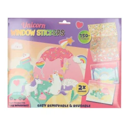 Wins Holland Herbruikbare Eenhoorn Raamstickers, 150st.