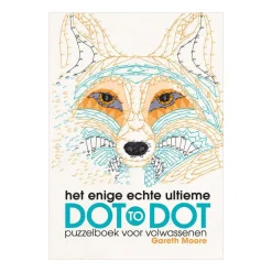 Het Enige Echte Ultieme Dot To Dot Puzzelboek Volwassenen-Uitgeverij Kluitman Hot