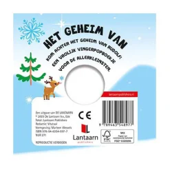 Lantaarn Publishers Het Geheim van Rendier Rudolf Kartonboek New