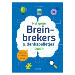 Het grote breinbrekers en Denkspelletjes Boek-Deltas Sale