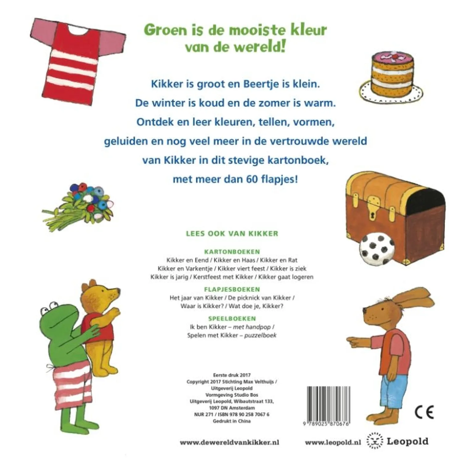 Het grote flapjesboek van Kikker en zijn vriendjes>WPG Uitgevers Outlet