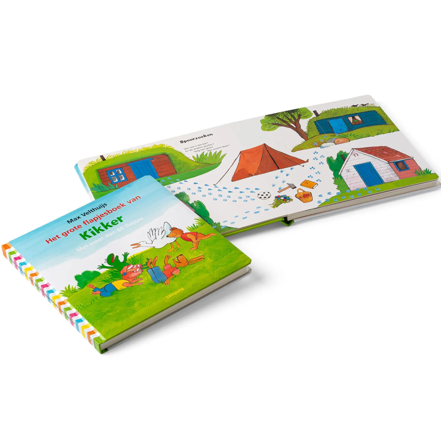 Het grote flapjesboek van Kikker en zijn vriendjes>WPG Uitgevers Outlet